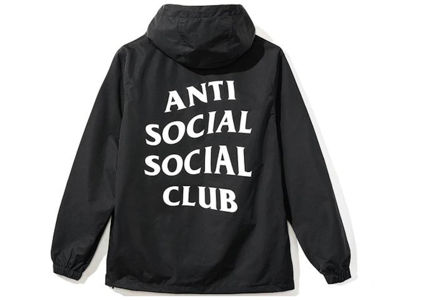 Anti Social Social Club Anorak Jacket Black