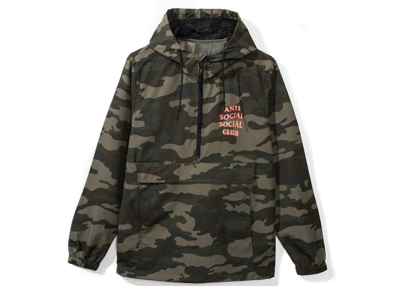 Anti Social Social Club Anorak Jacket Camo