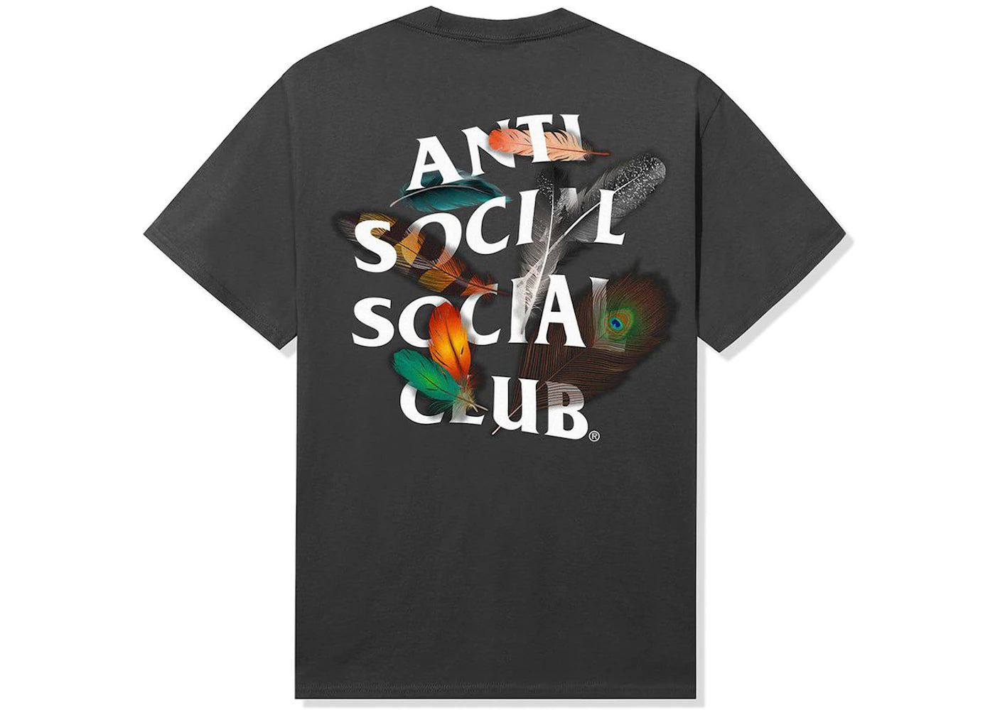 Anti Social Social Club Birdbath Tee Grey