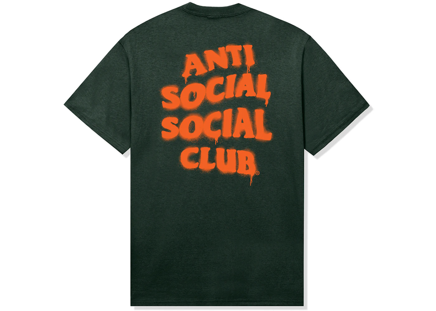 Anti Social Social Club Burn It Down Tee Green