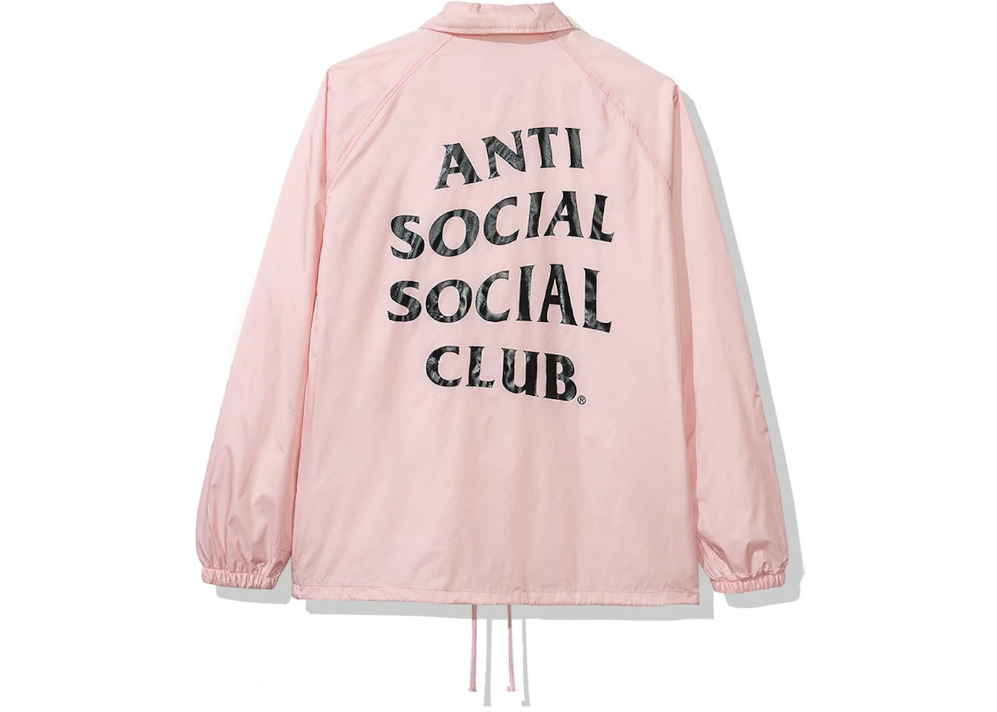 Anti Social Social Club Burn Out Coach Jacket (FW19) Pink