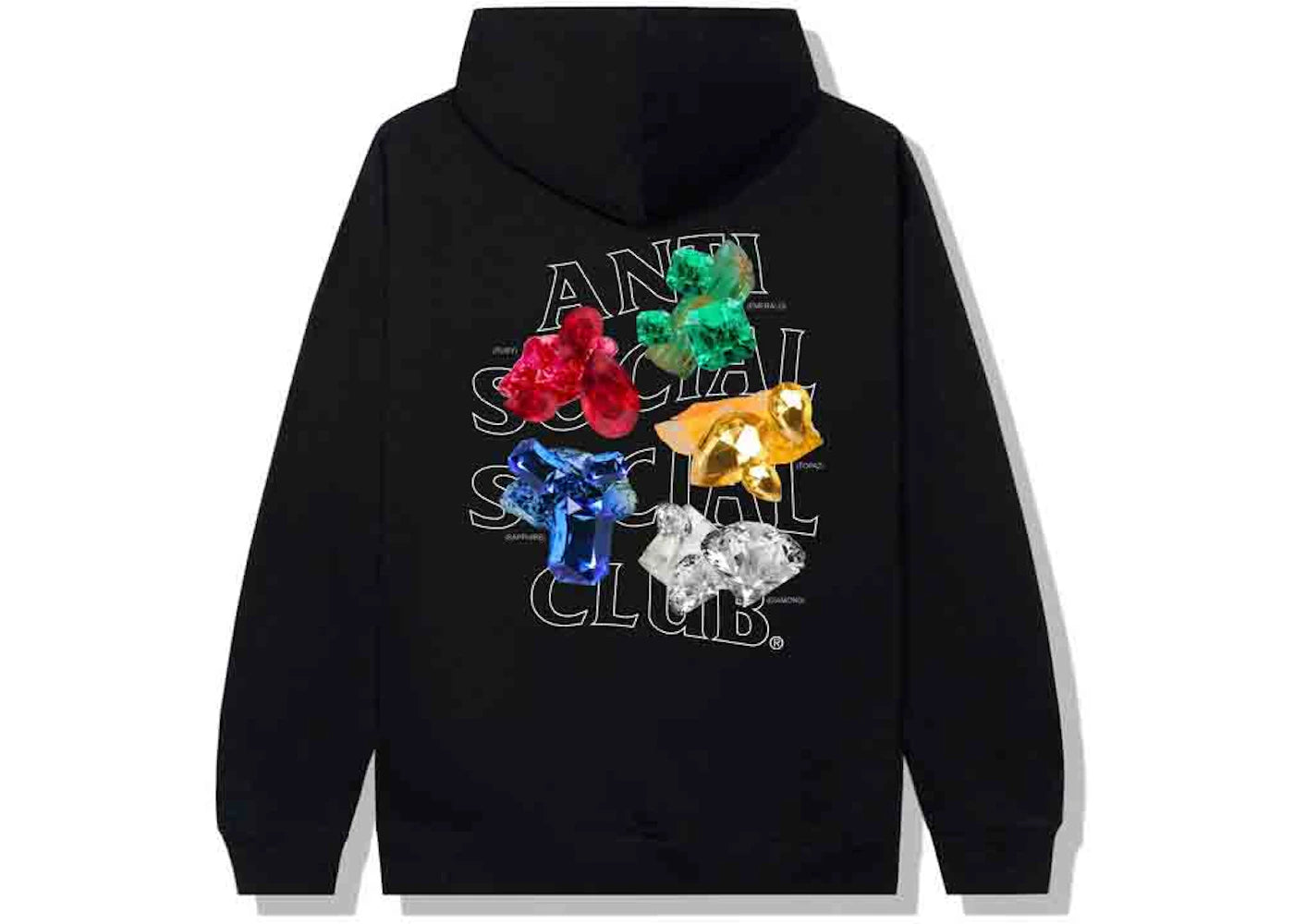 Anti Social Social Club Bussin Hoodie Black