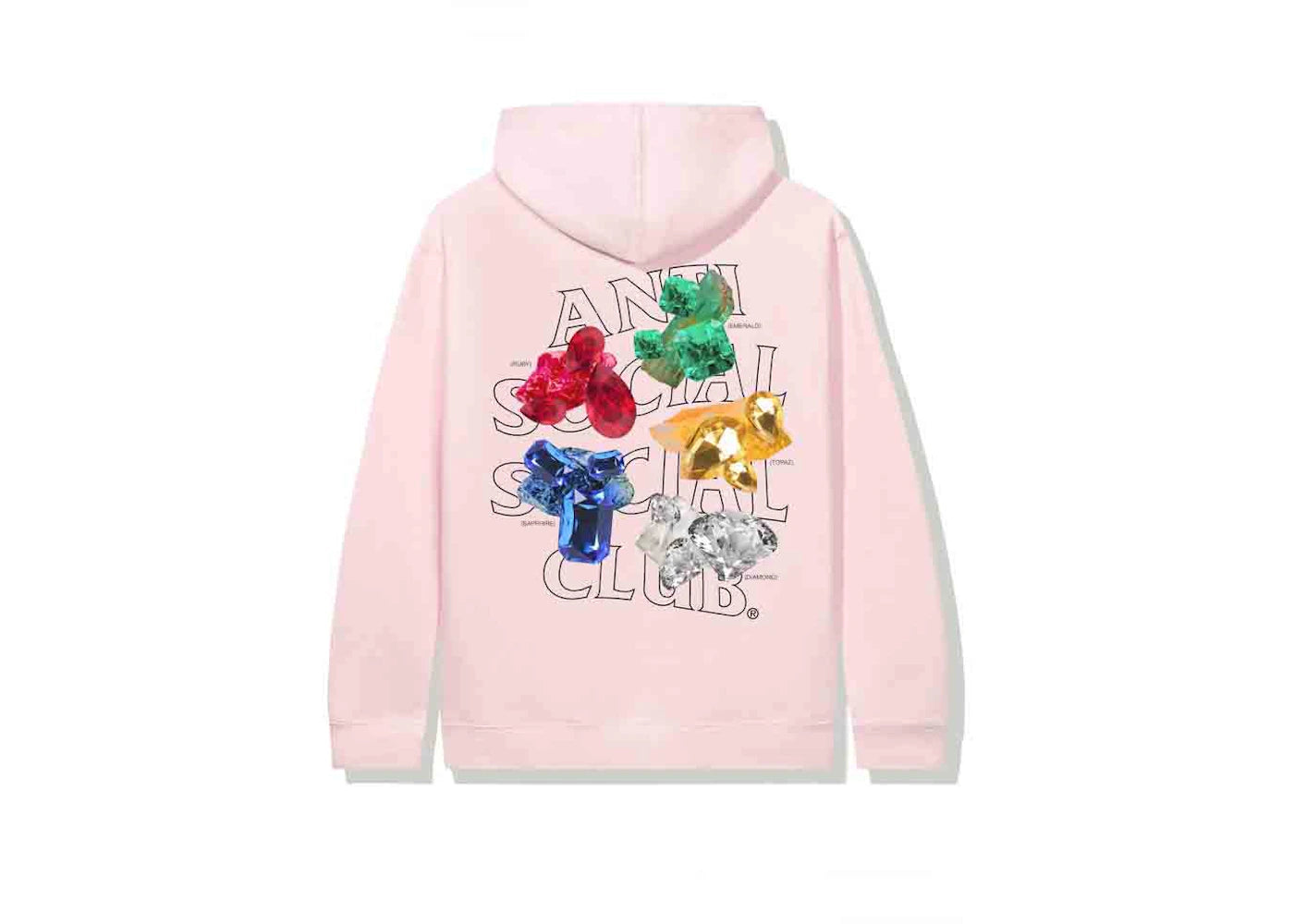 Anti Social Social Club Bussin Hoodie Pink