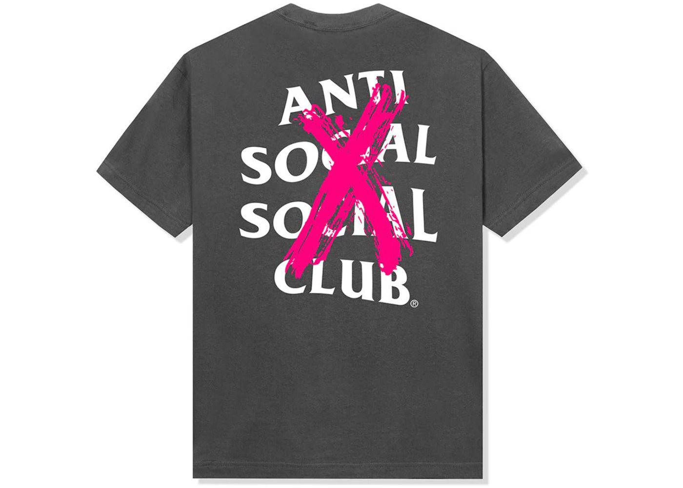 Anti Social Social Club Cancelled F&F Tee Grey