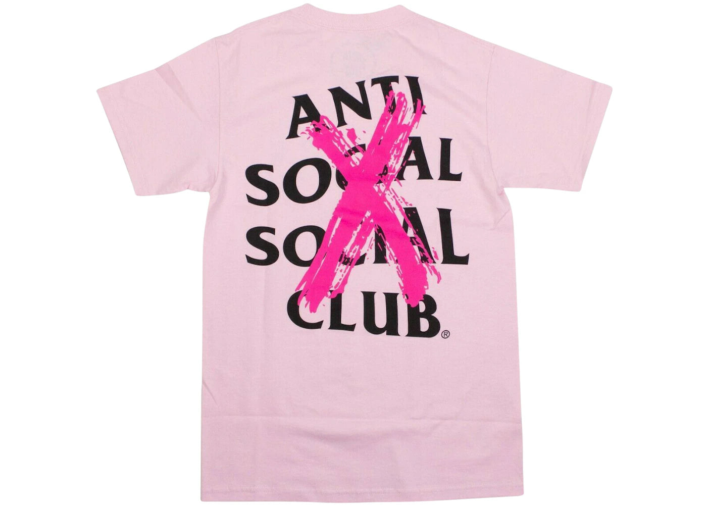 Anti Social Social Club Cancelled T-shirt Pink