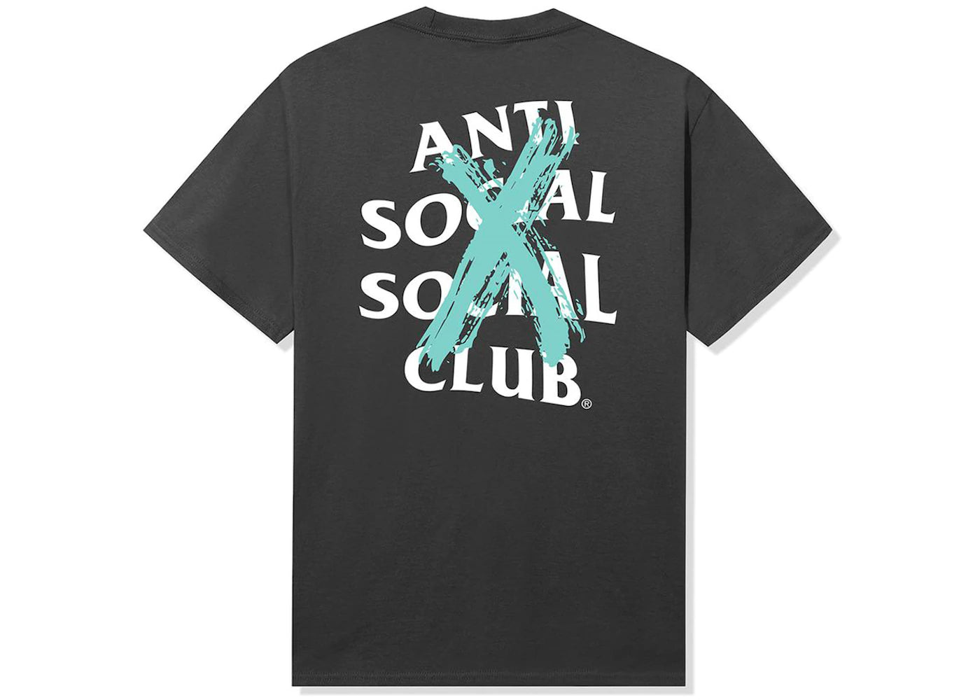 Anti Social Social Club Cancelled VIP Only Drop Tee Grey