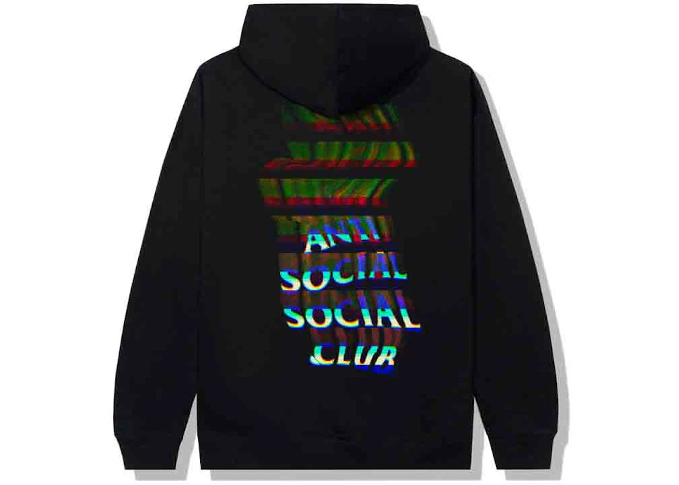 Anti Social Social Club Channel 747 Hoodie Black