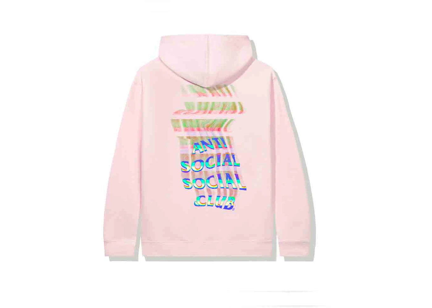 Anti Social Social Club Channel 747 Hoodie Pink