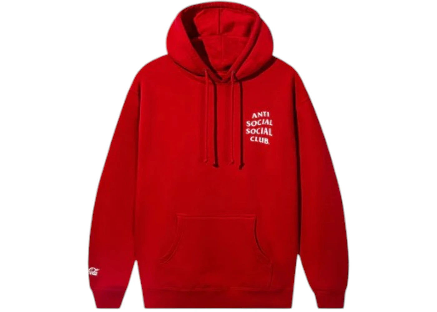 Anti Social Social Club Coca-Cola PB Hoodie Red