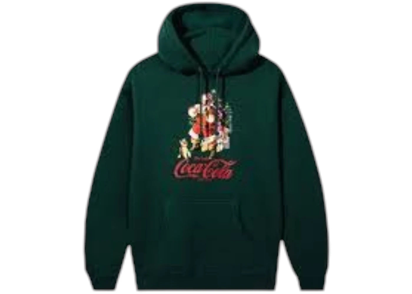 Anti Social Social Club Coca-Cola Santa Social Hoodie Green