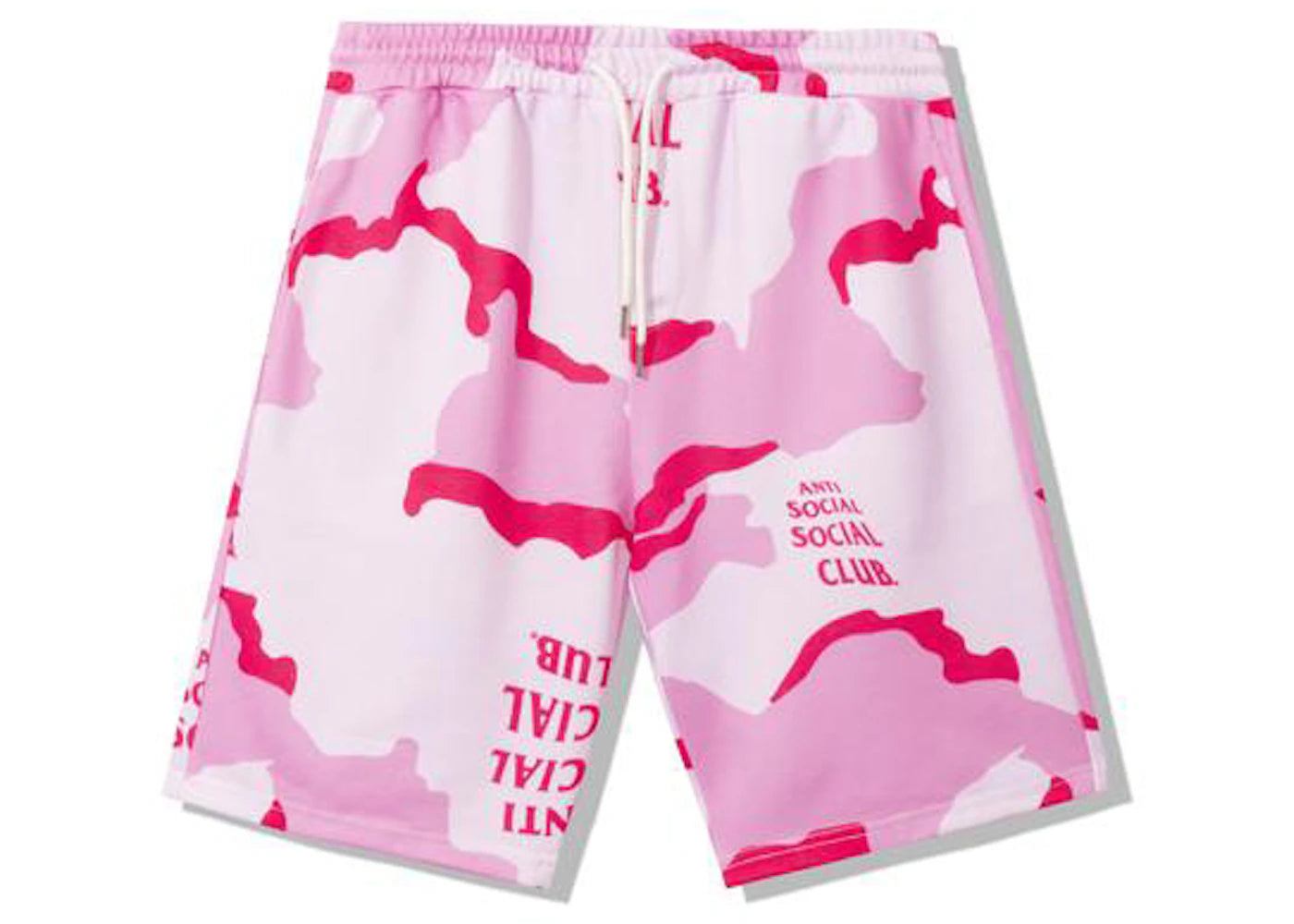 Anti Social Social Club Cotton Candy Shorts Pink Camo