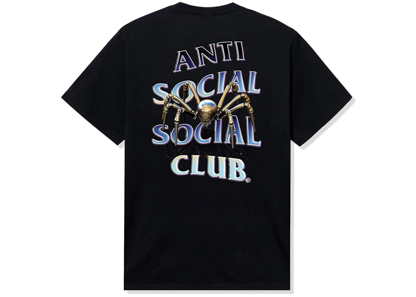 Anti Social Social Club Crawl To Me Tee Black