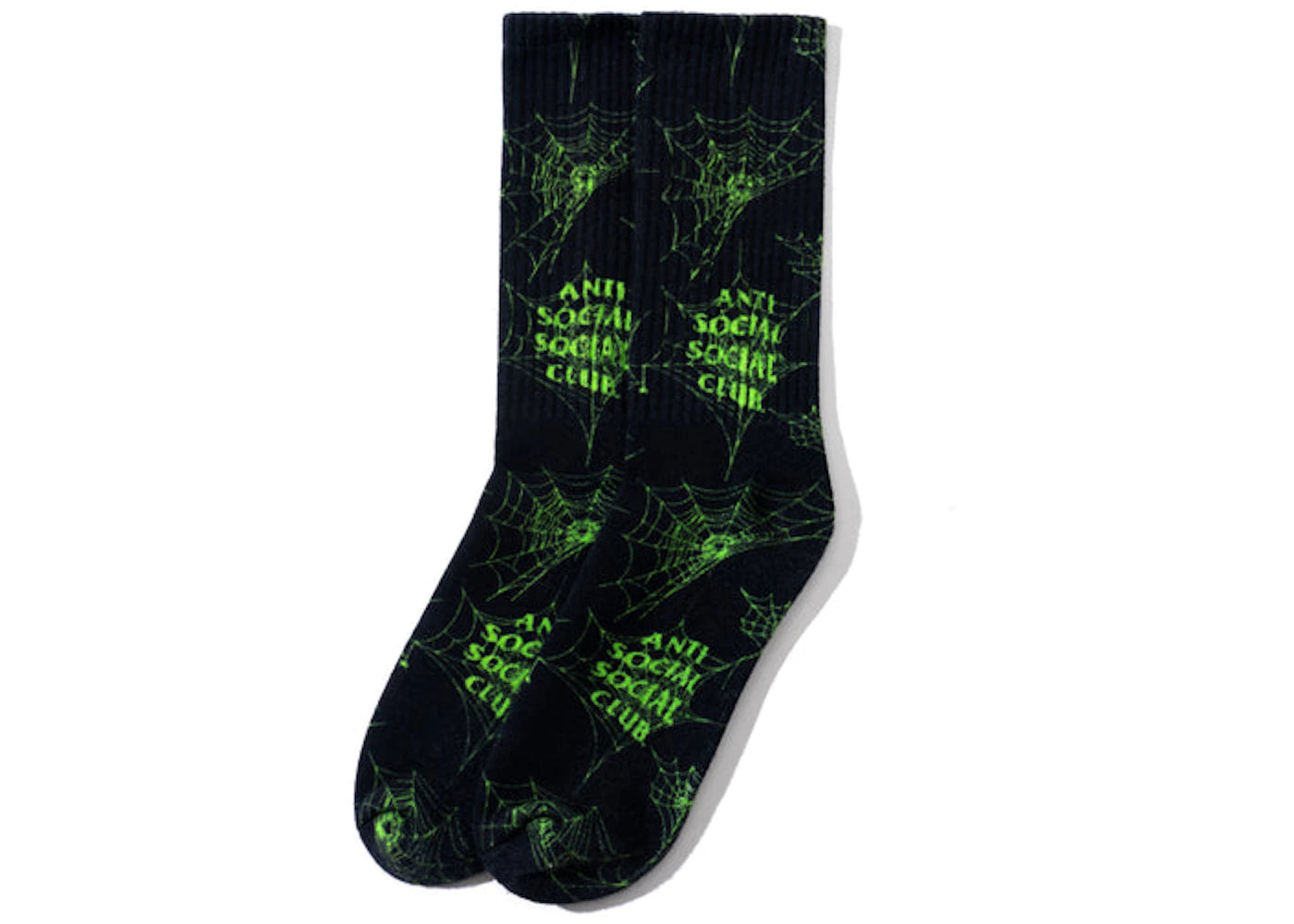 Anti Social Social Club Crawling In The Dark Socks Black