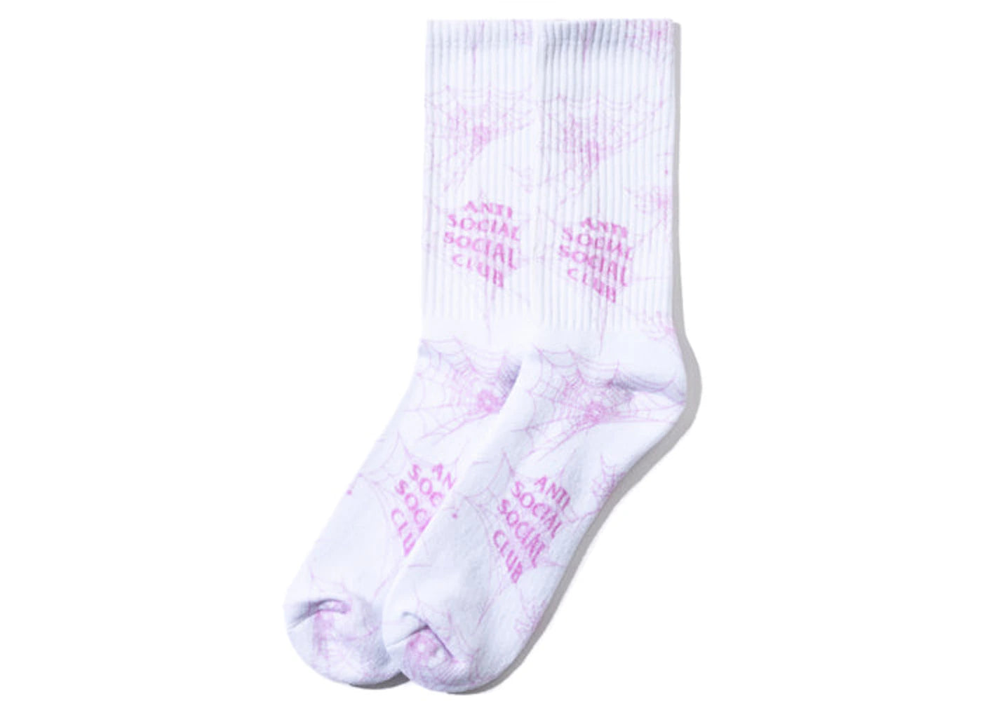 Anti Social Social Club Crawling In The Dark Socks White