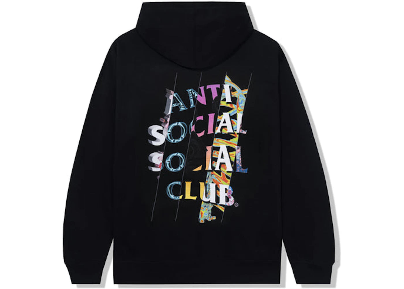 Anti Social Social Club Dissociative Hoodie Black