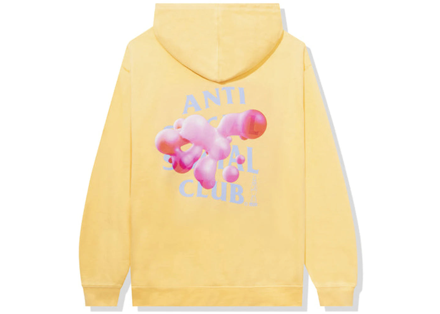 Anti Social Social Club Don't Touch Hoodie Cream