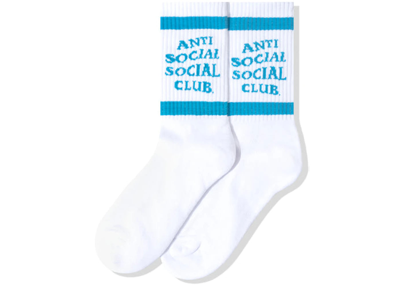 Anti Social Social Club Down The Tube Socks Blue/White