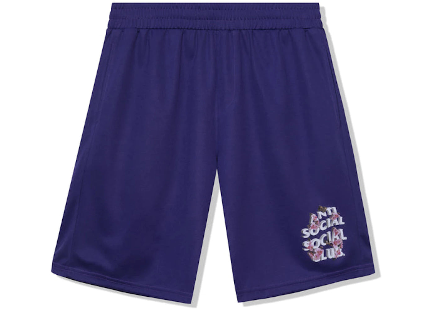 Anti Social Social Club Drama Club Mesh Shorts Purple