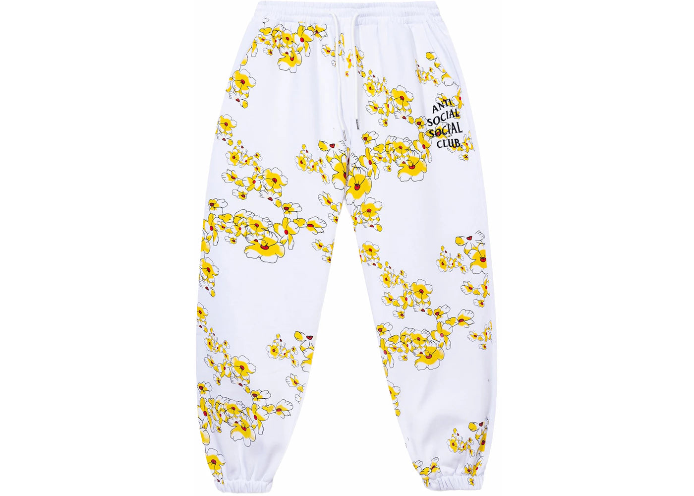 Anti Social Social Club Draw Conclusions Sweatpants White