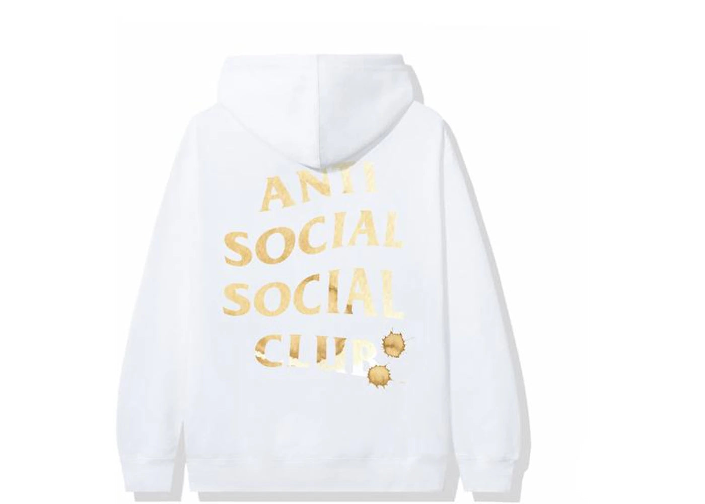Anti Social Social Club Every Morning Every Time Hoodie White