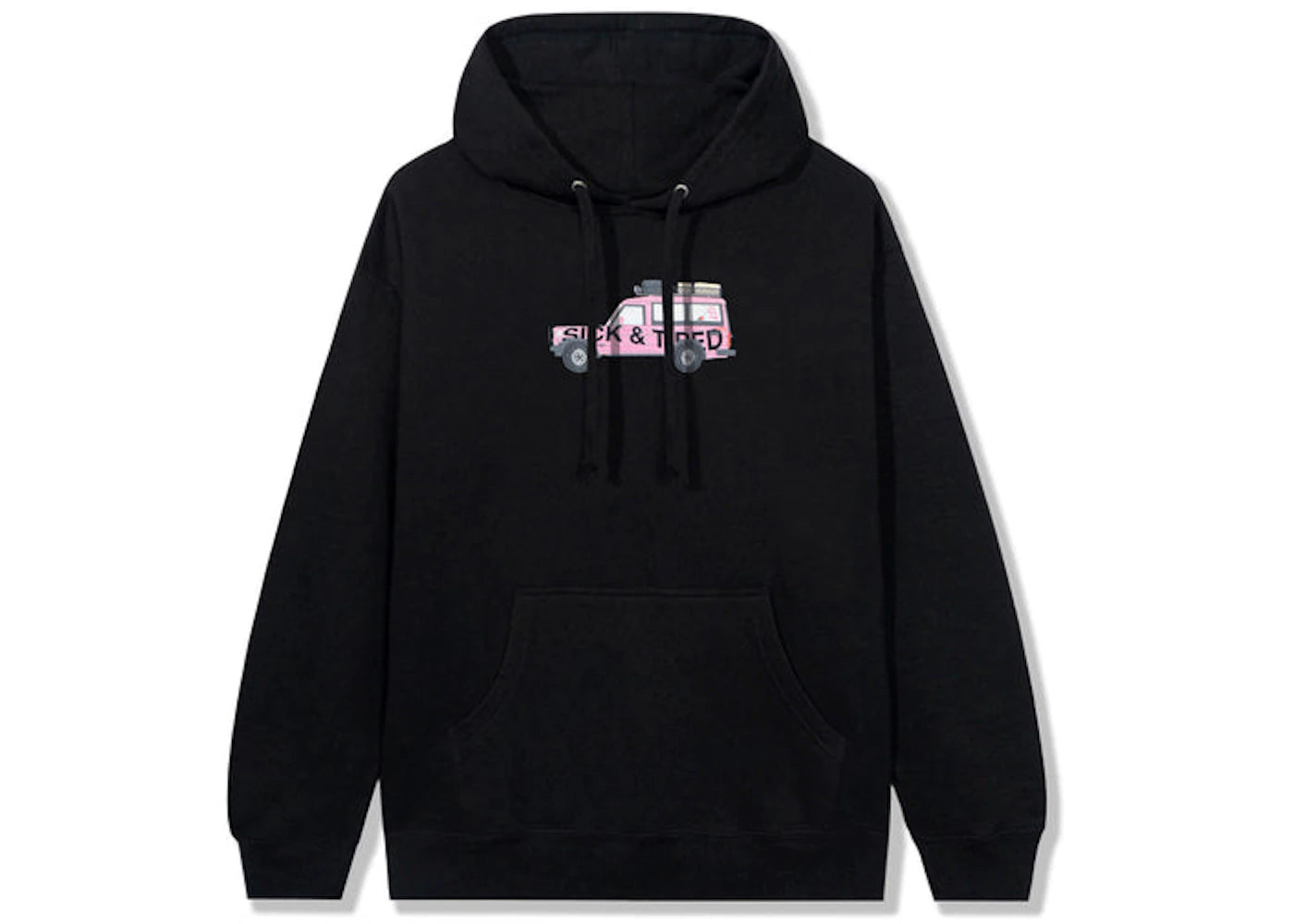 Anti Social Social Club Everyone In LA Hoodie Black