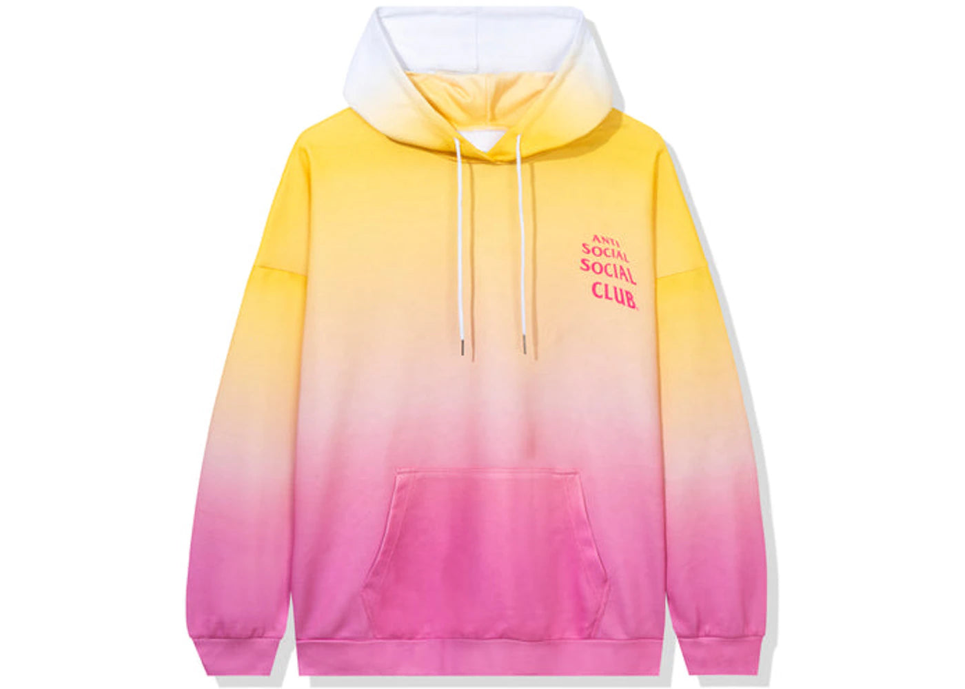 Anti Social Social Club Everything Goes Hoodie White