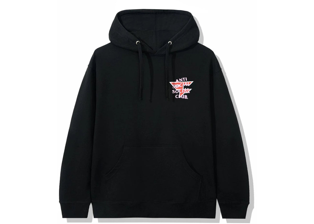 Anti Social Social Club Faze Clan Hoodie Black