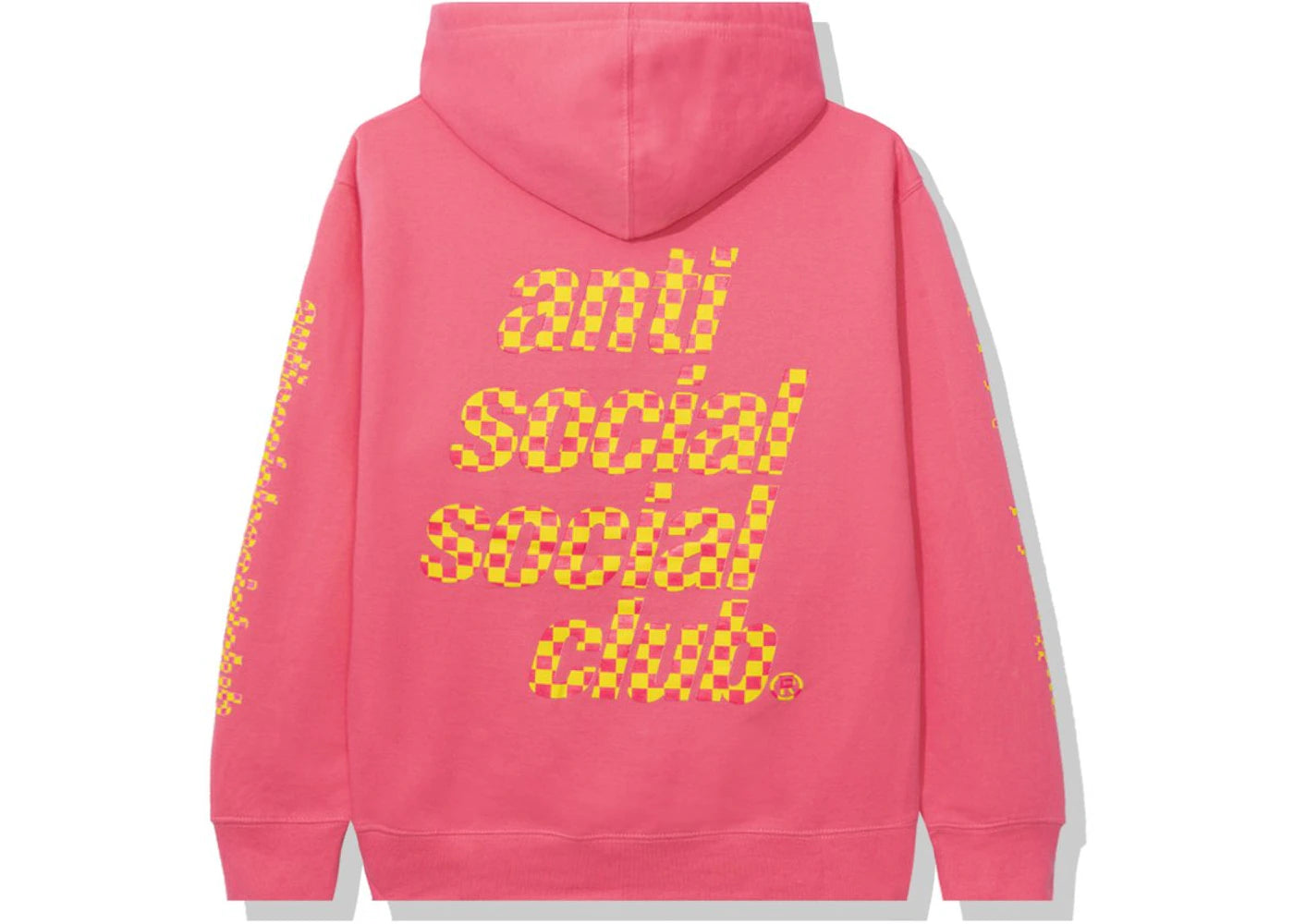 Anti Social Social Club Food Court Hoodie Pink