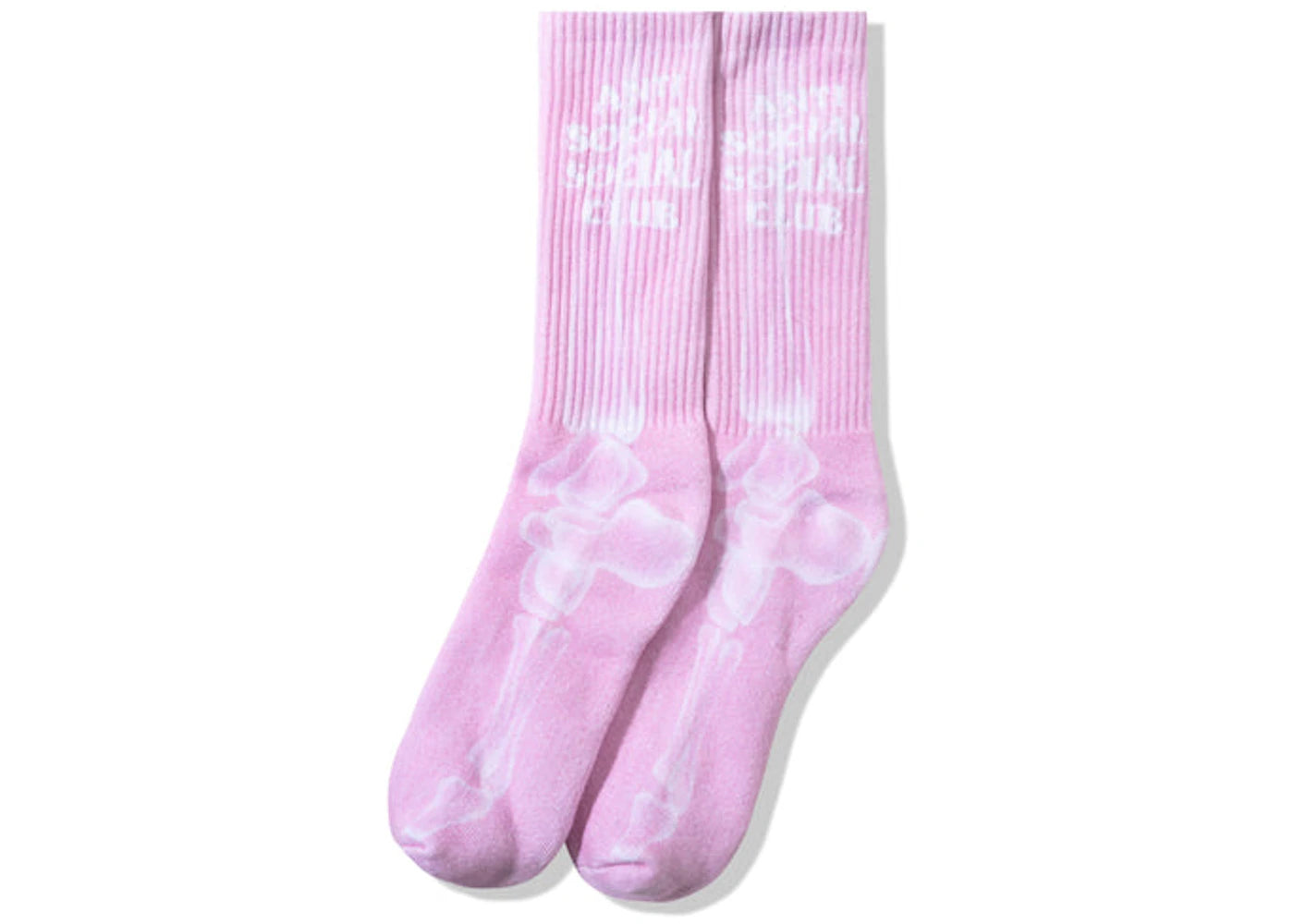 Anti Social Social Club Fracture Socks Pink