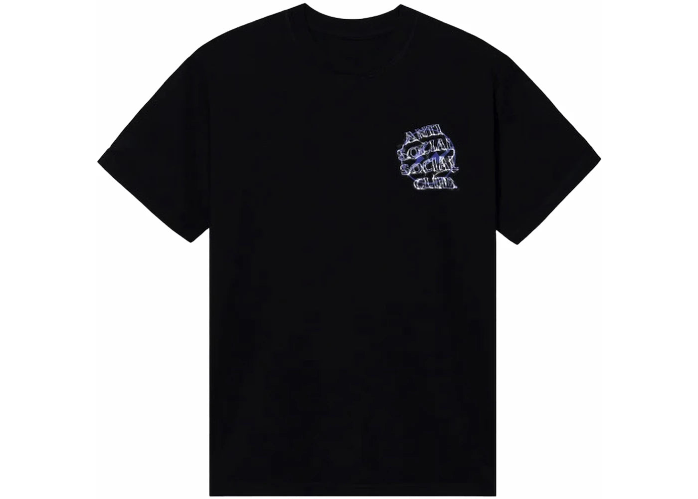 Anti Social Social Club Fragment Bolt Tee Black/Navy