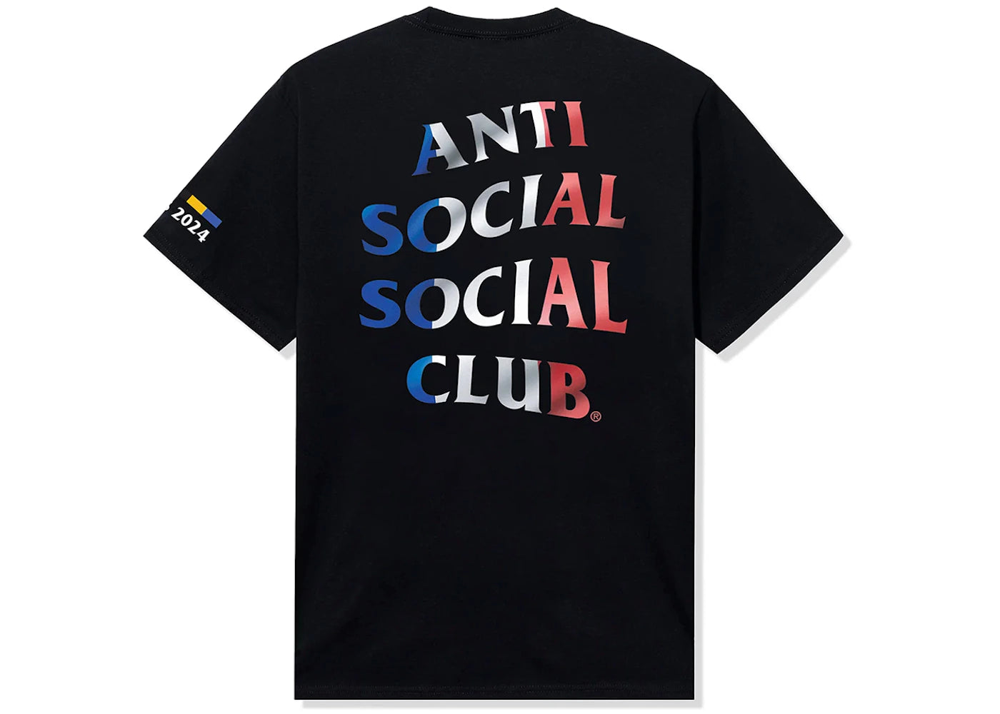 Anti Social Social Club France Tee Black