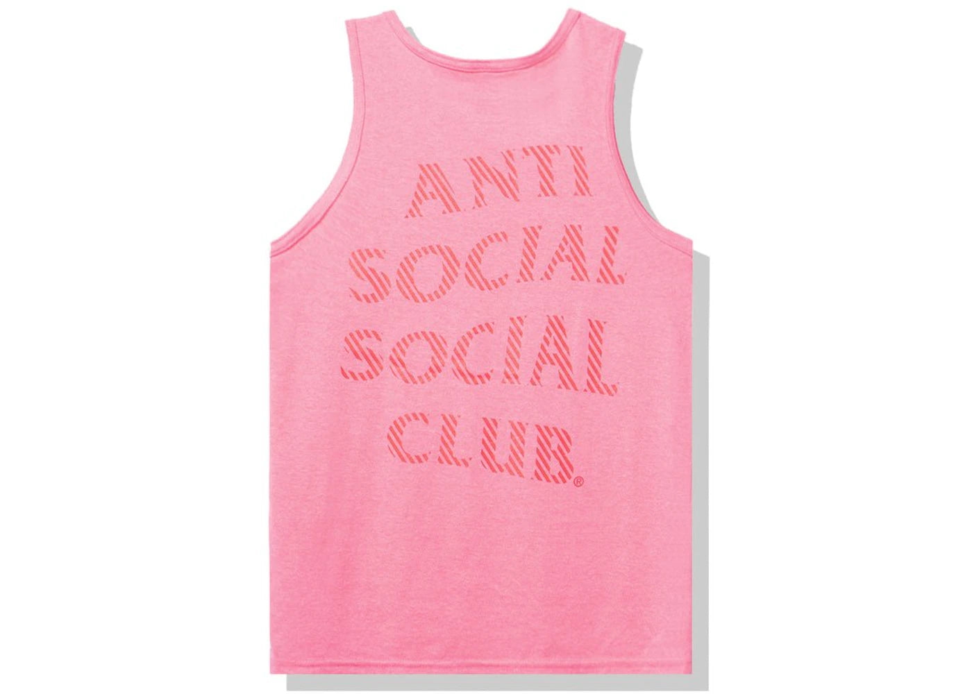 Anti Social Social Club Goodbye Summer Tank Tank Pink