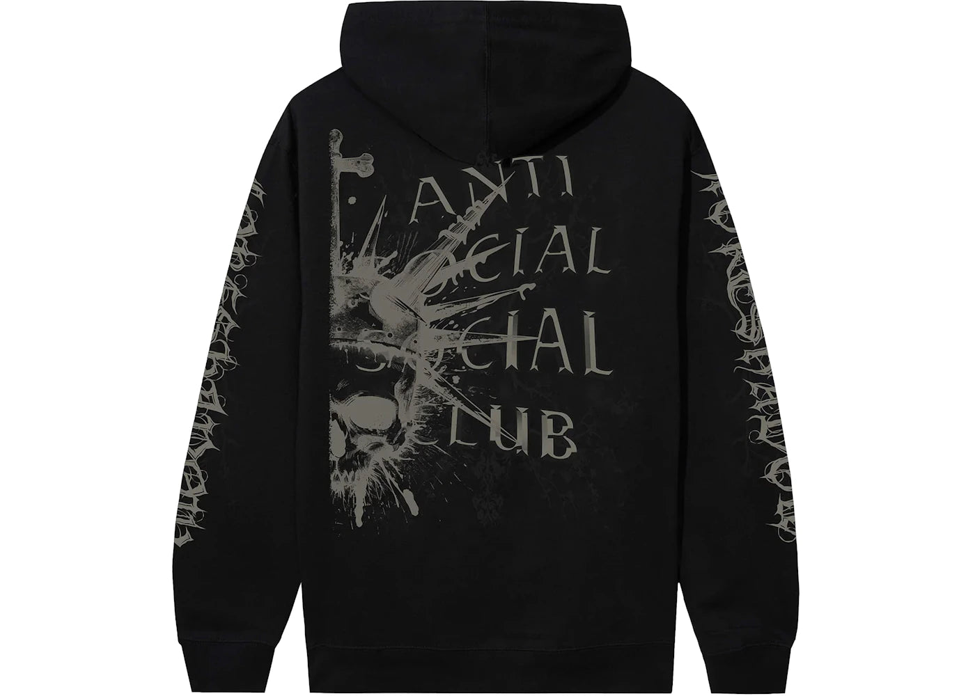Anti Social Social Club I Knew Happiness Hoodie Black