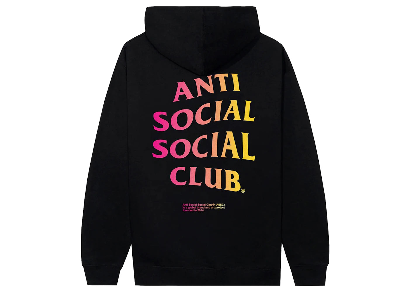 Anti Social Social Club Indoglo Hoodie Black