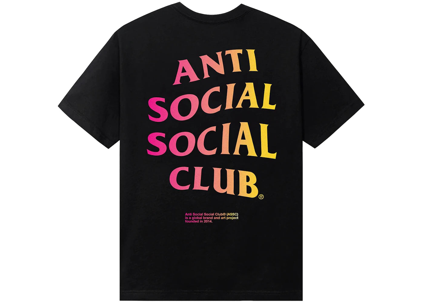 Anti Social Social Club Indoglo Tee Black