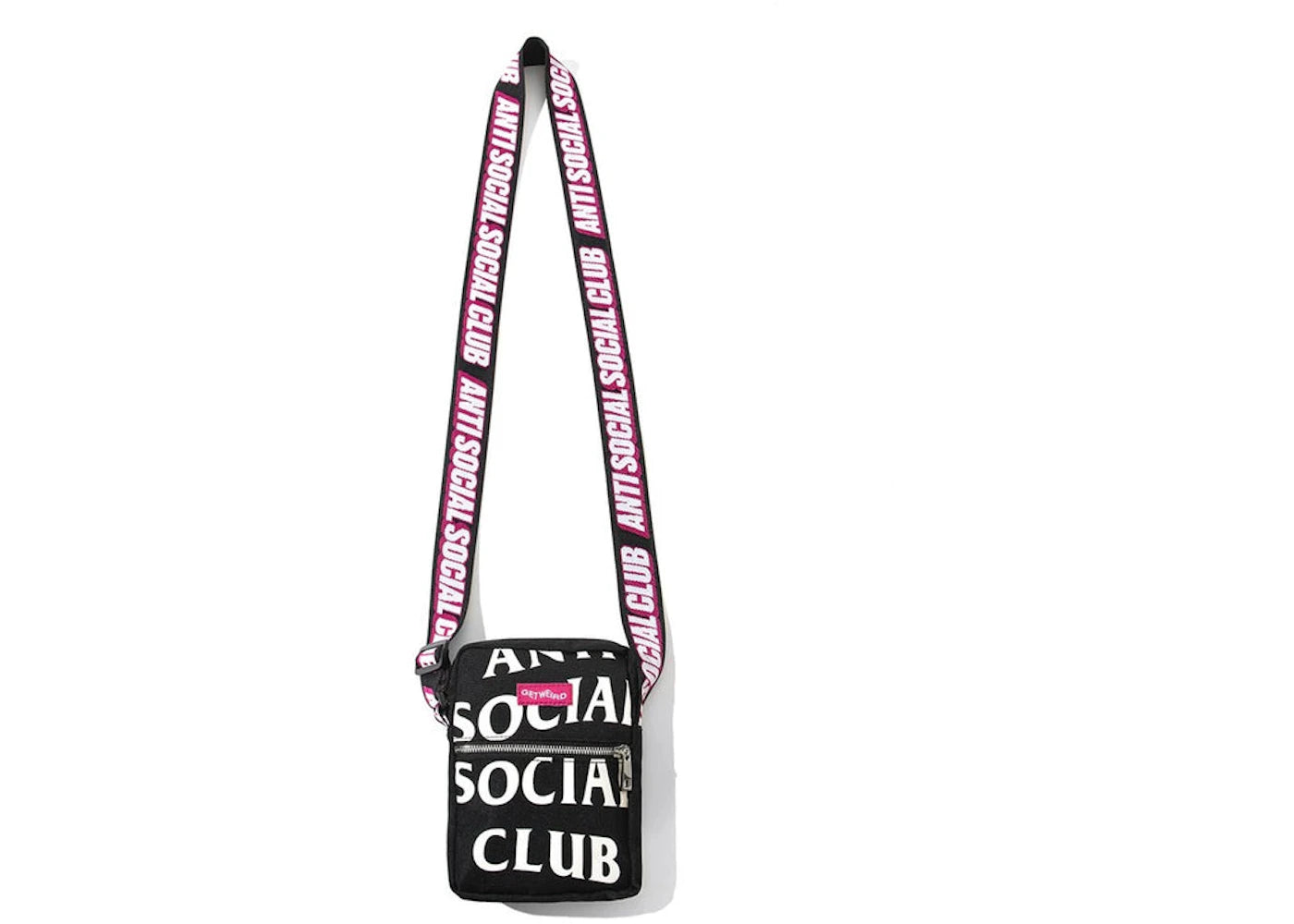 Anti Social Social Club It's The Remix Side Bag Black