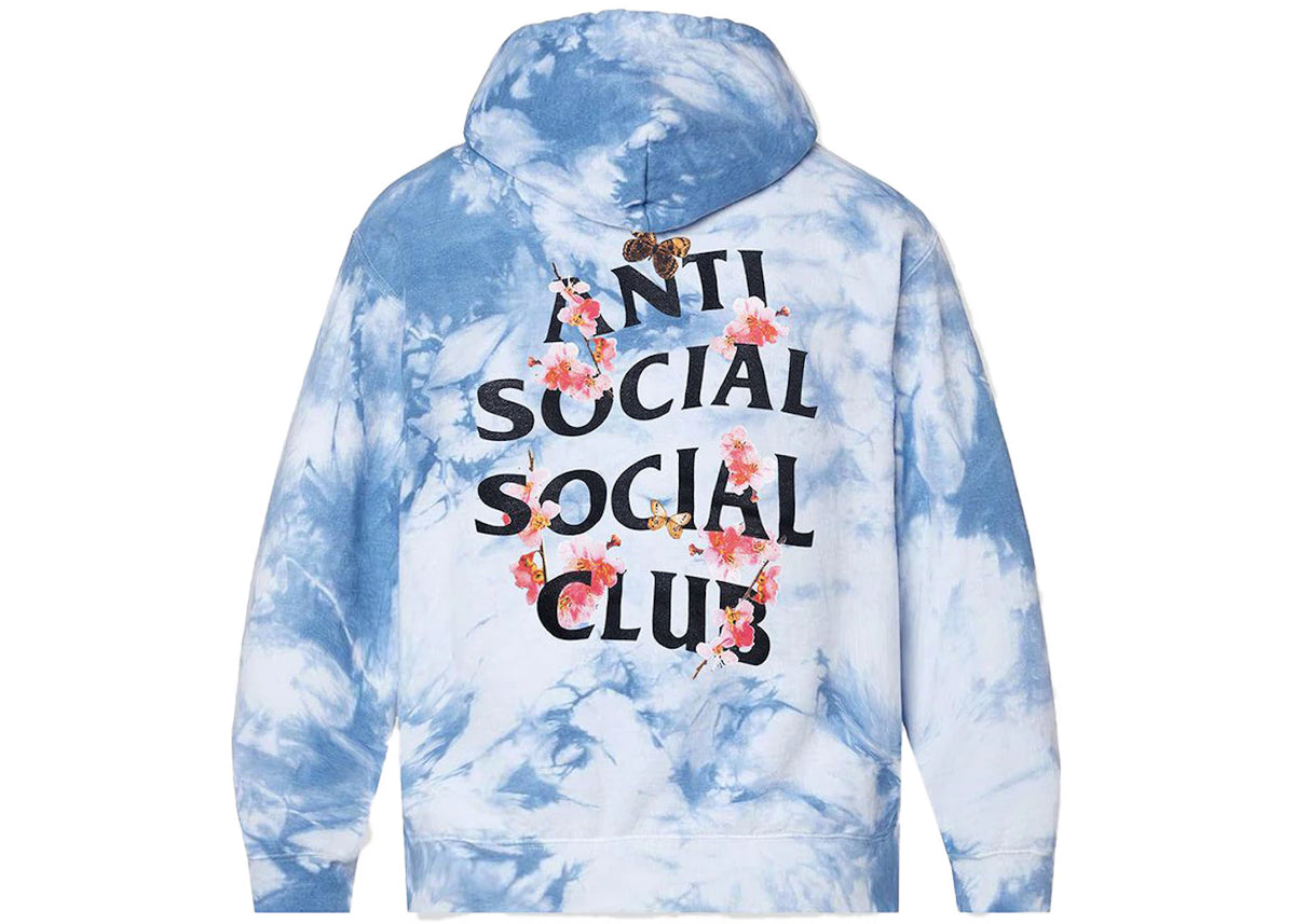 Anti Social Social Club Kkotch F&F Hoodie Crystal Blue