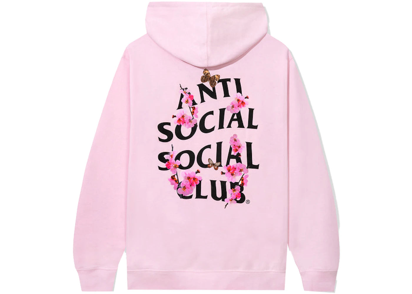 Anti Social Social Club Kkotch Hoodie Pink
