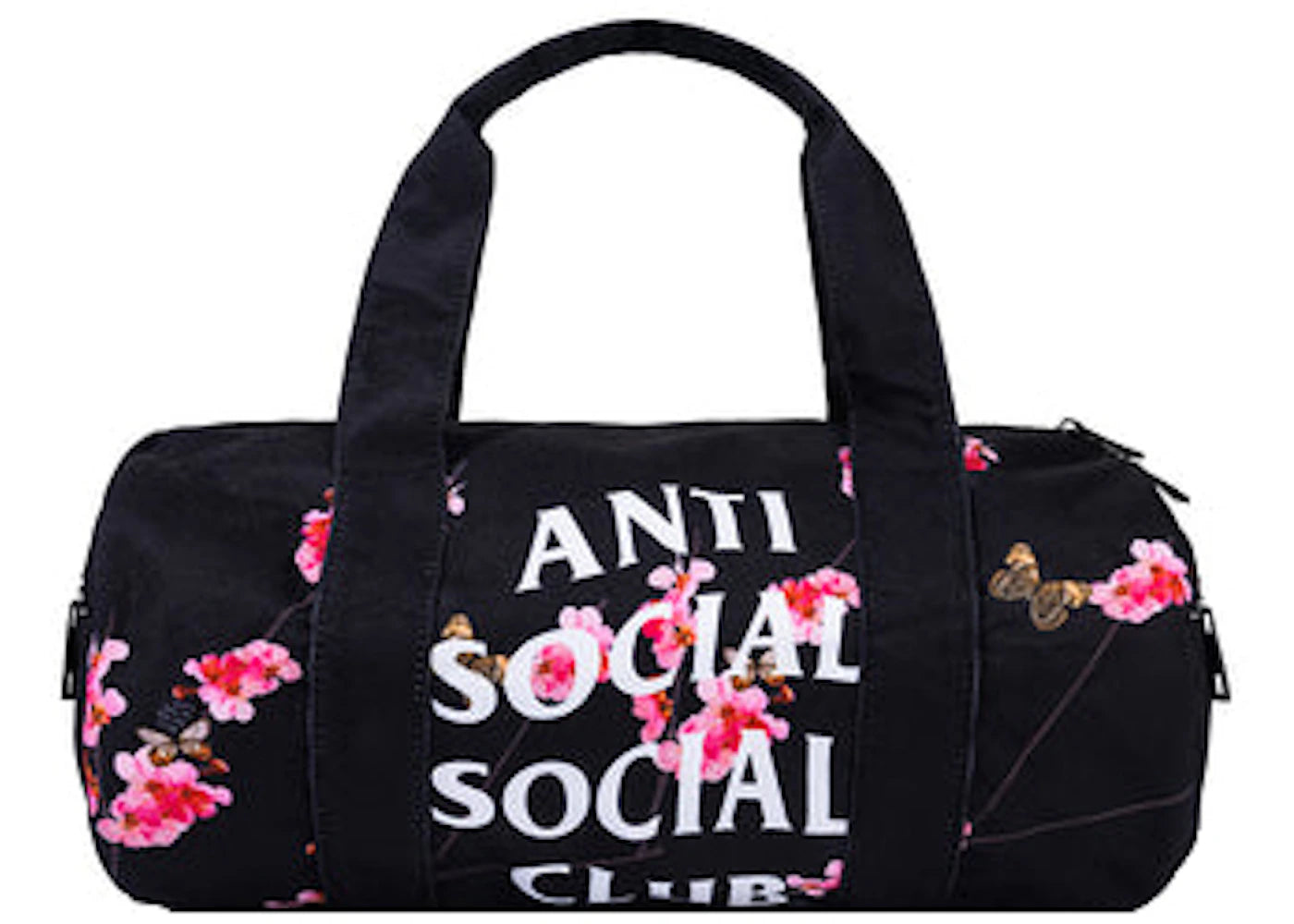 Anti Social Social Club Kkotch Side Duffel Bag Black