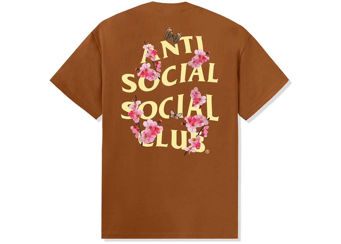 Anti Social Social Club Kkotch Tee Brown