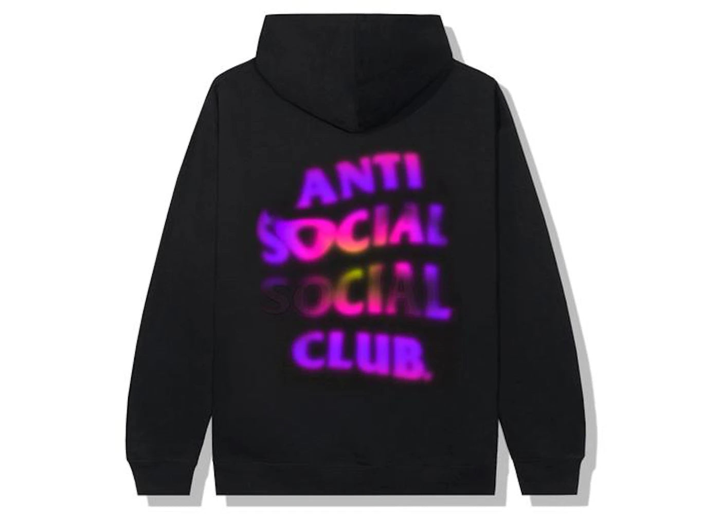 Anti Social Social Club Lava Hoodie Black