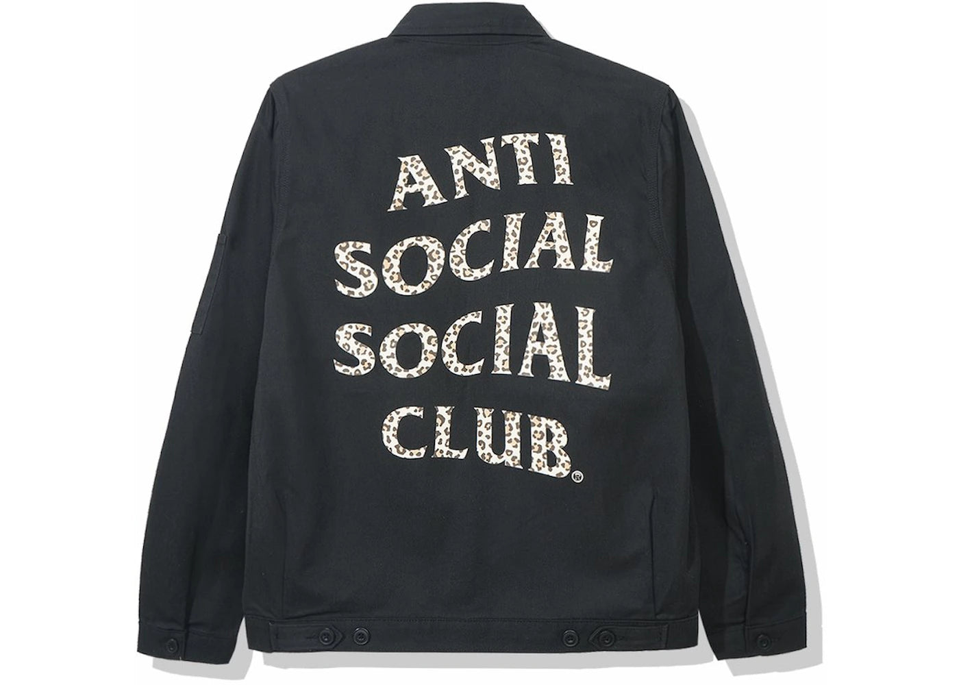 Anti Social Social Club Lube Jacket Black