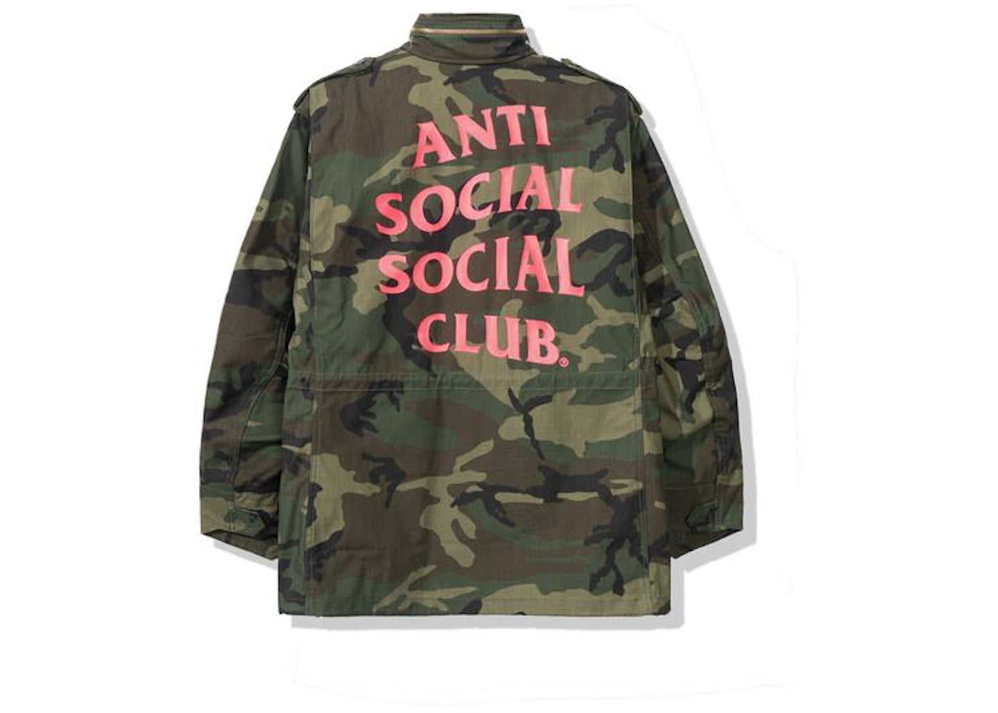 Anti Social Social Club Milspec Alpha Jacket Camo