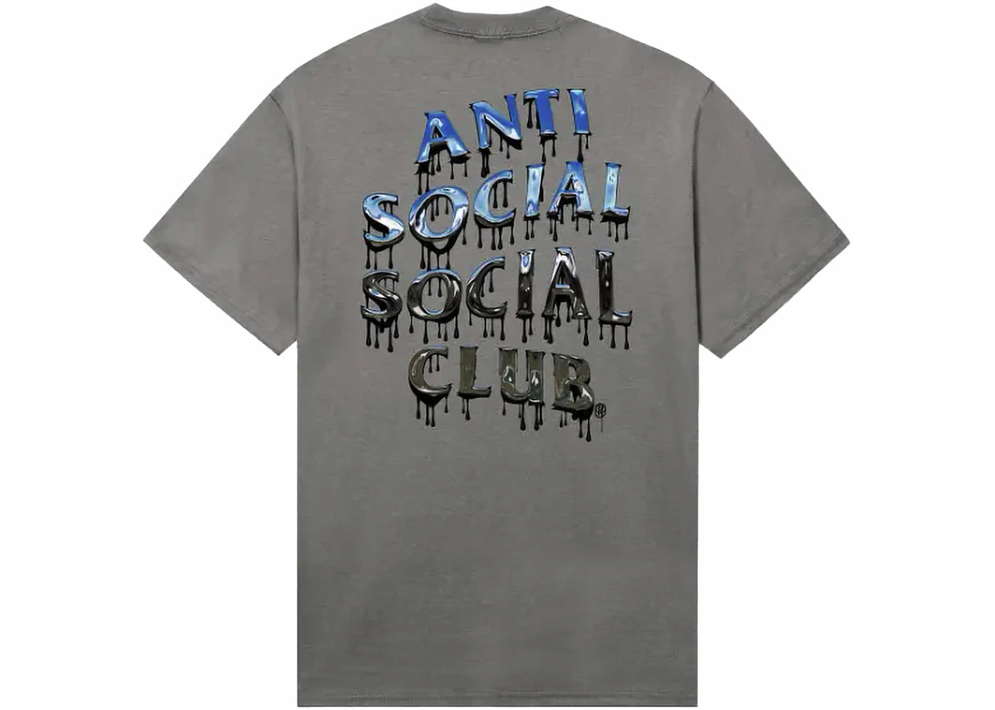 Anti Social Social Club Mind Melt Tee Grey