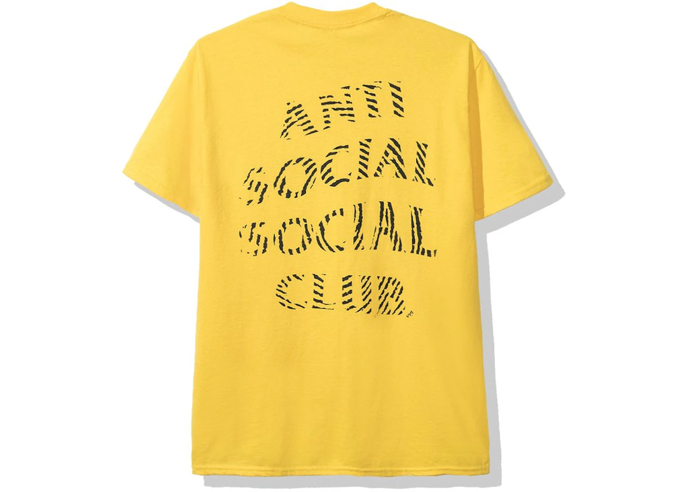 Anti Social Social Club Misprint Tee (FW19) Yellow