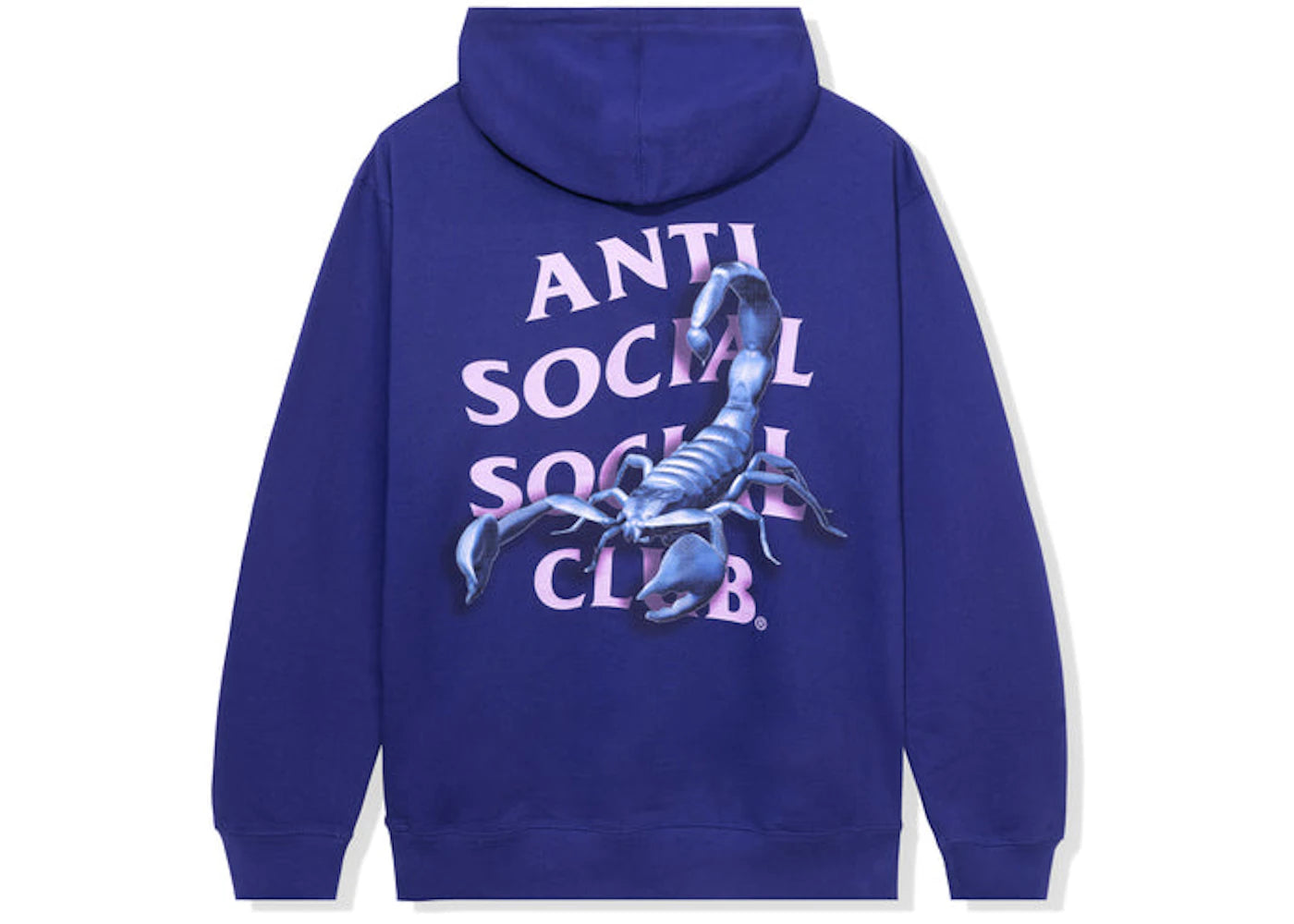 Anti Social Social Club Moodsting Hoodie Purple