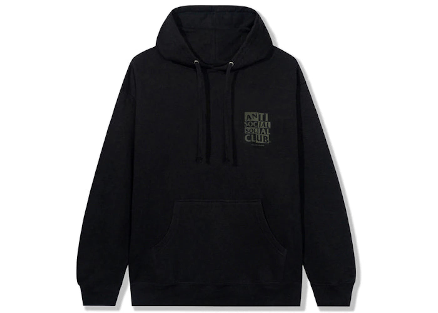 Anti Social Social Club Muted Hoodie Black