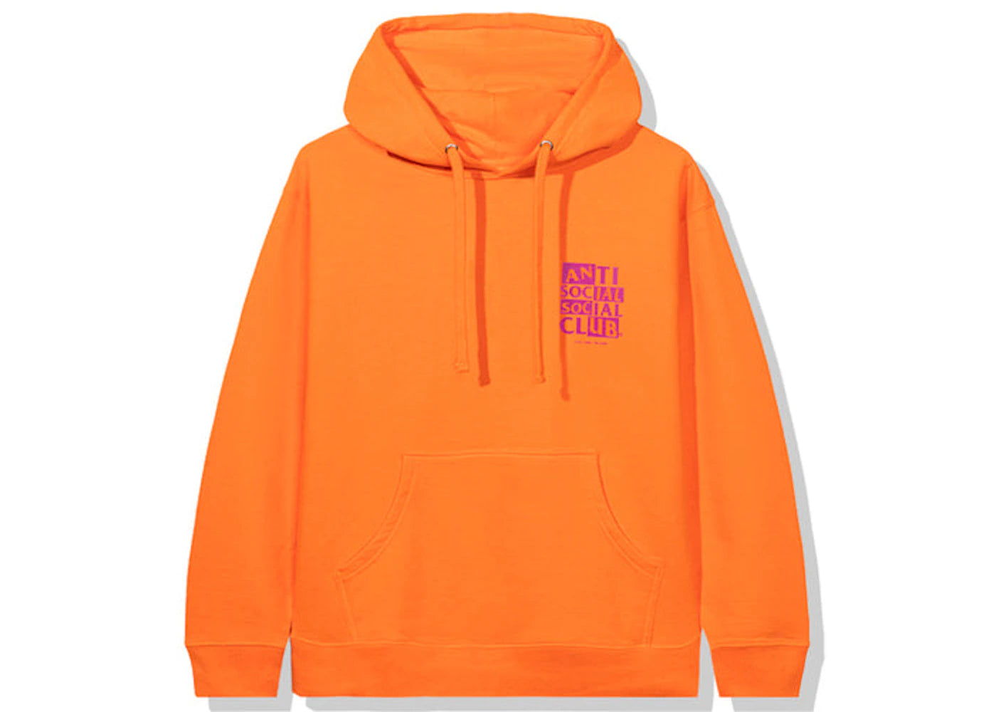 Anti Social Social Club Muted Hoodie Orange