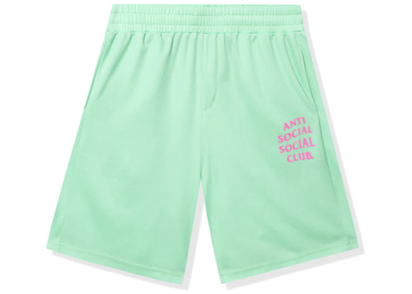 Anti Social Social Club Never Made The Team Mesh Shorts Mint