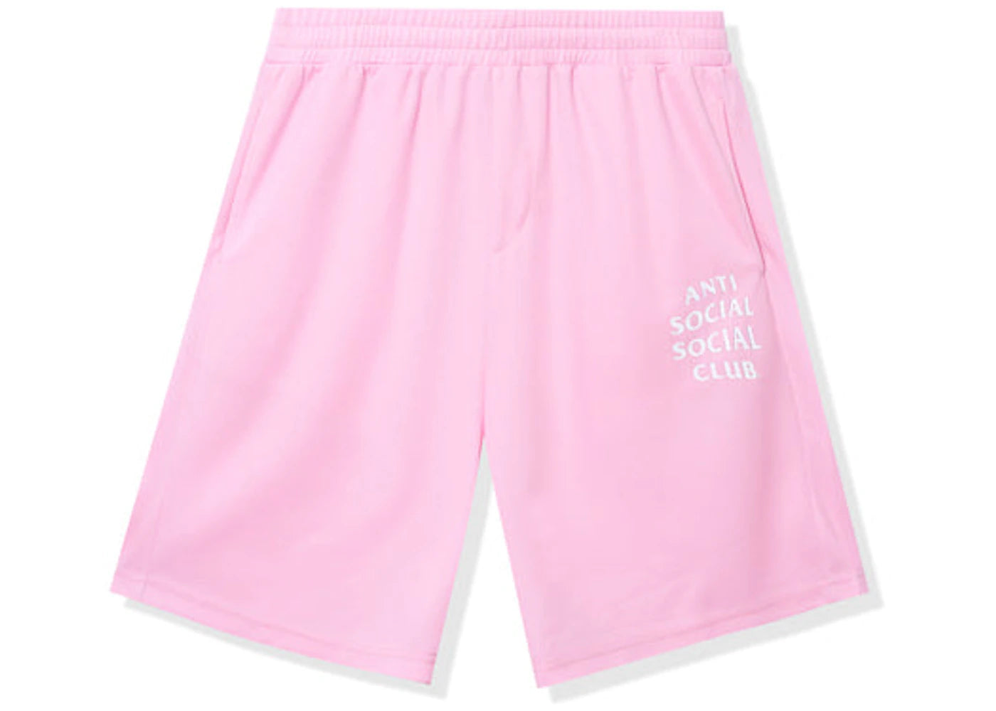 Anti Social Social Club Never Made The Team Mesh Shorts Pink